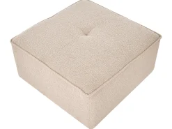 Otomana AXEBO Boucle Beżowy