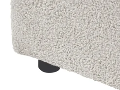 Otomana AXEBO Boucle Złamana biel