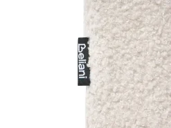 Otomana KIVVIK Boucle Złamana biel