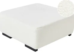 Otomana LUNGO Boucle Biały