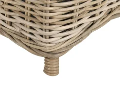 Otomana ogrodowa SUSUA 140 cm Rattan Naturalny