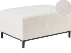Otomana OSLO Boucle Biały