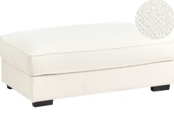 Otomana RENDERS Boucle Złamana biel
