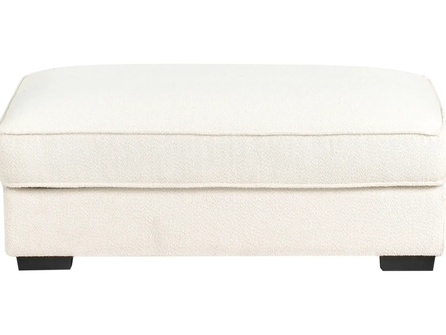Otomana RENDERS Boucle Złamana biel