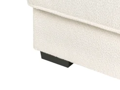 Otomana RENDERS Boucle Złamana biel
