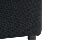 Otomana ze schowkiem OREM 100 cm Czarny