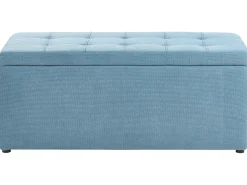 Otomana ze schowkiem OREM 100 cm Niebieski