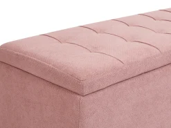 Otomana ze schowkiem OREM Różowy