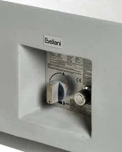 Palenisko ogrodowe gazowe HEKLA Beton Jasnoszary