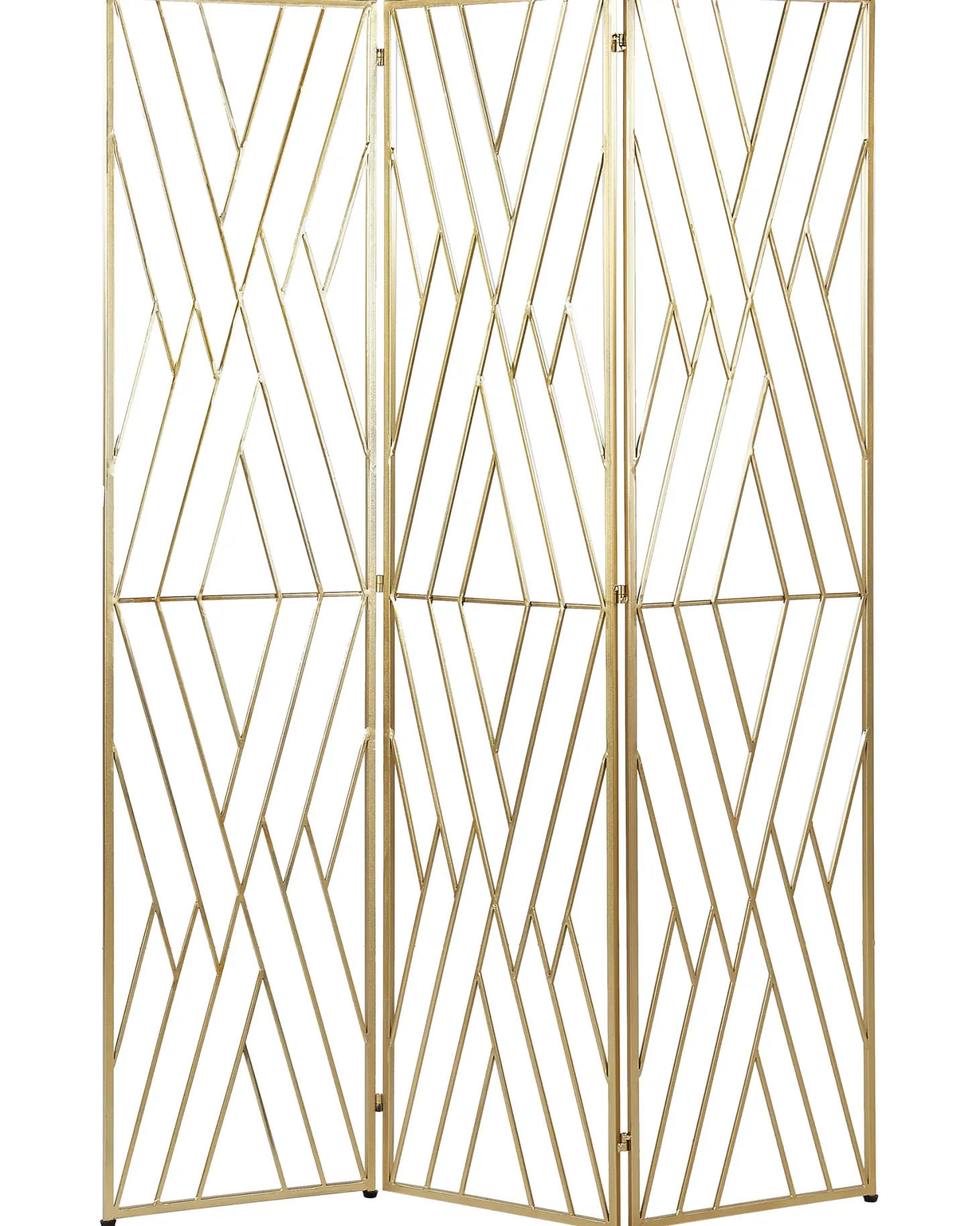 3-panelowy parawan pokojowy ASOLO Złoty 117 cm 170 cm