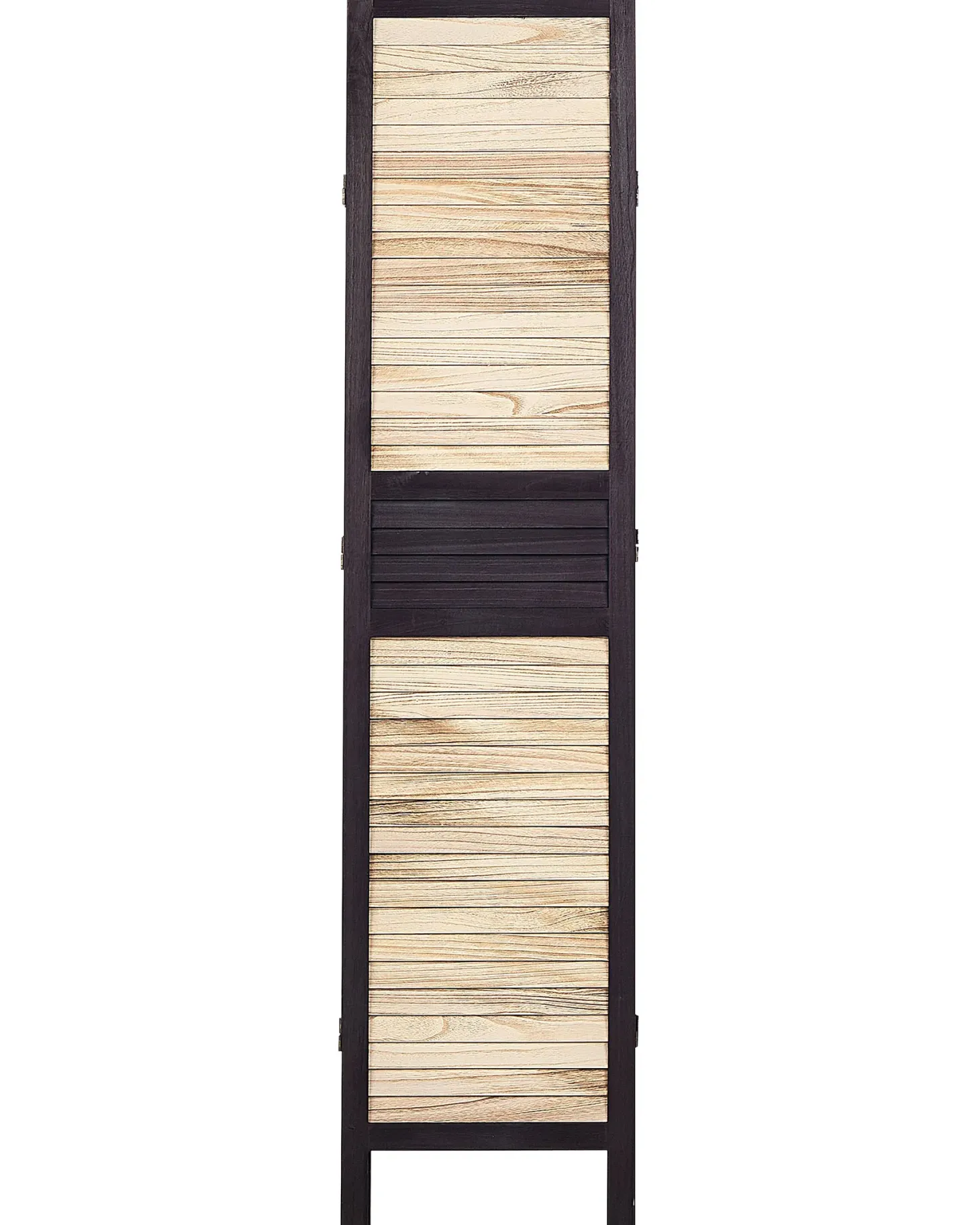 4-panelowy parawan pokojowy BRENNERBAD Brązowy/ czarny 164 cm 170 cm