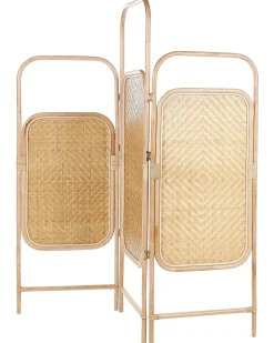 3-panelowy parawan pokojowy CARPI Naturalny 166 cm 180 cm