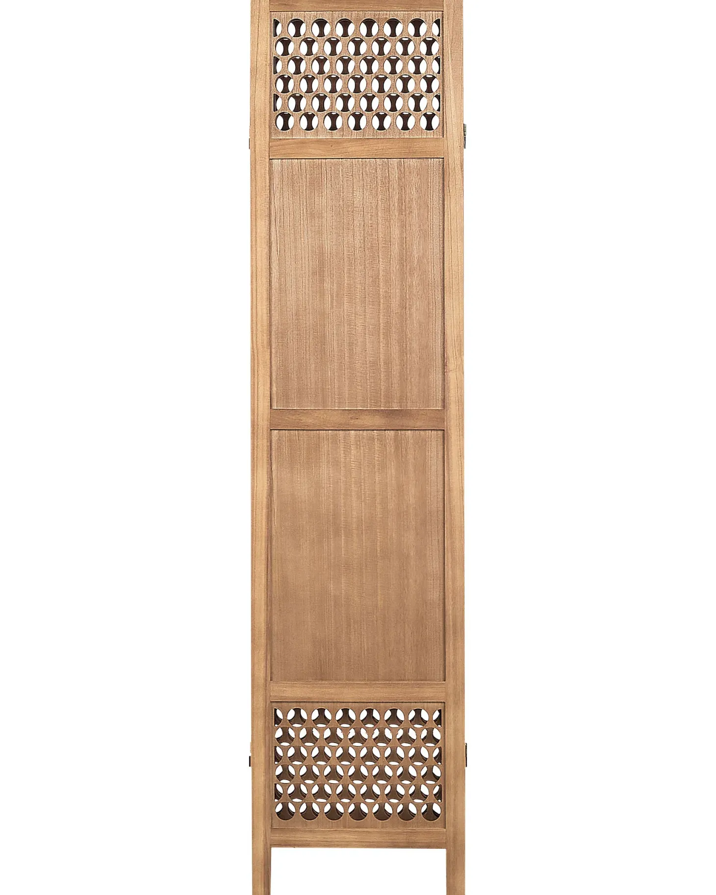 4-panelowy parawan pokojowy CERTOSA Jasnobrązowy 163 cm 170 cm