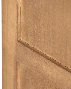 4-panelowy parawan pokojowy CERTOSA Jasnobrązowy 163 cm 170 cm