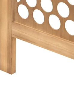 4-panelowy parawan pokojowy CERTOSA Jasnobrązowy 163 cm 170 cm