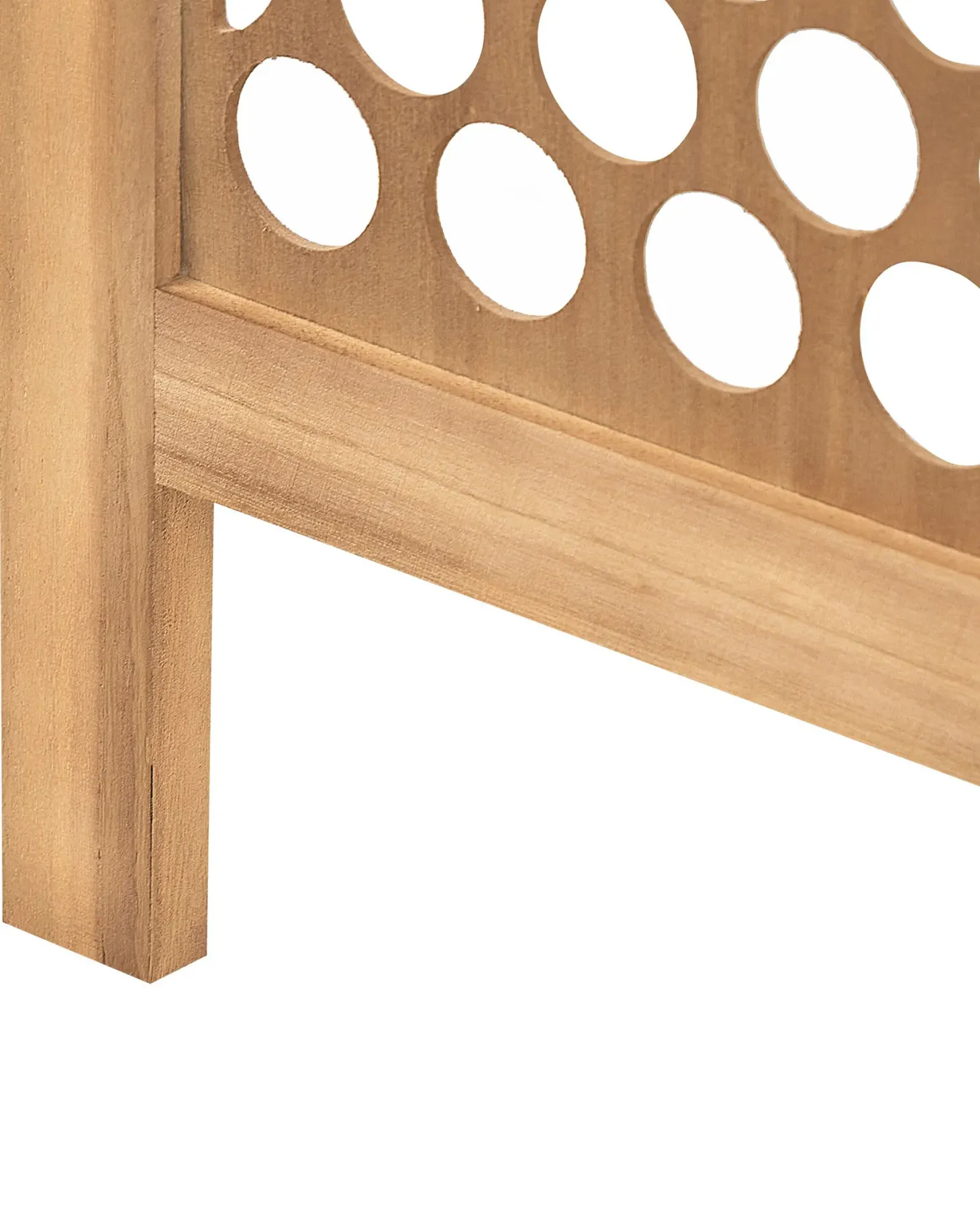 4-panelowy parawan pokojowy CERTOSA Jasnobrązowy 163 cm 170 cm