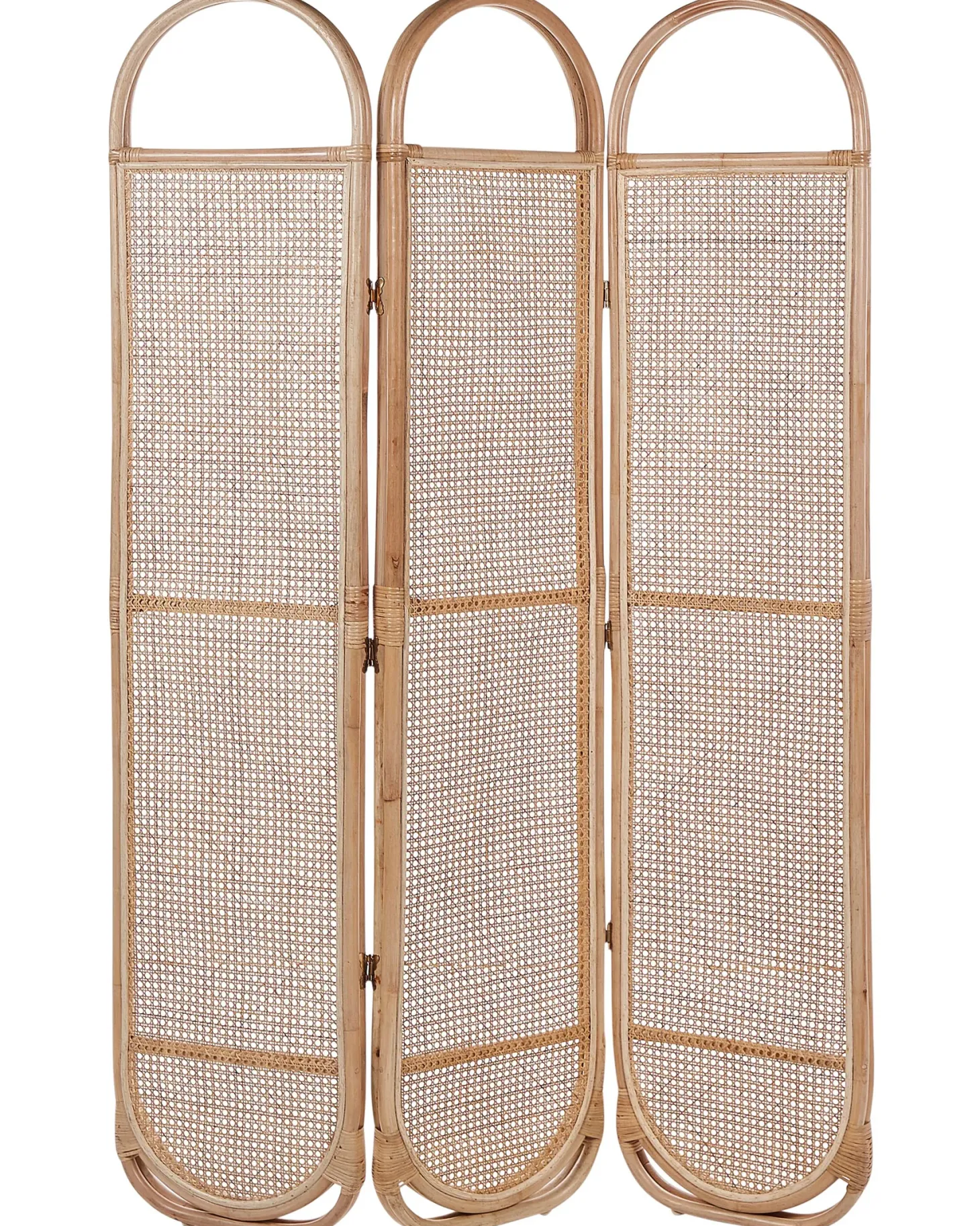 3-panelowy parawan pokojowy CORTONA Jasnobrązowy 118 cm 180 cm