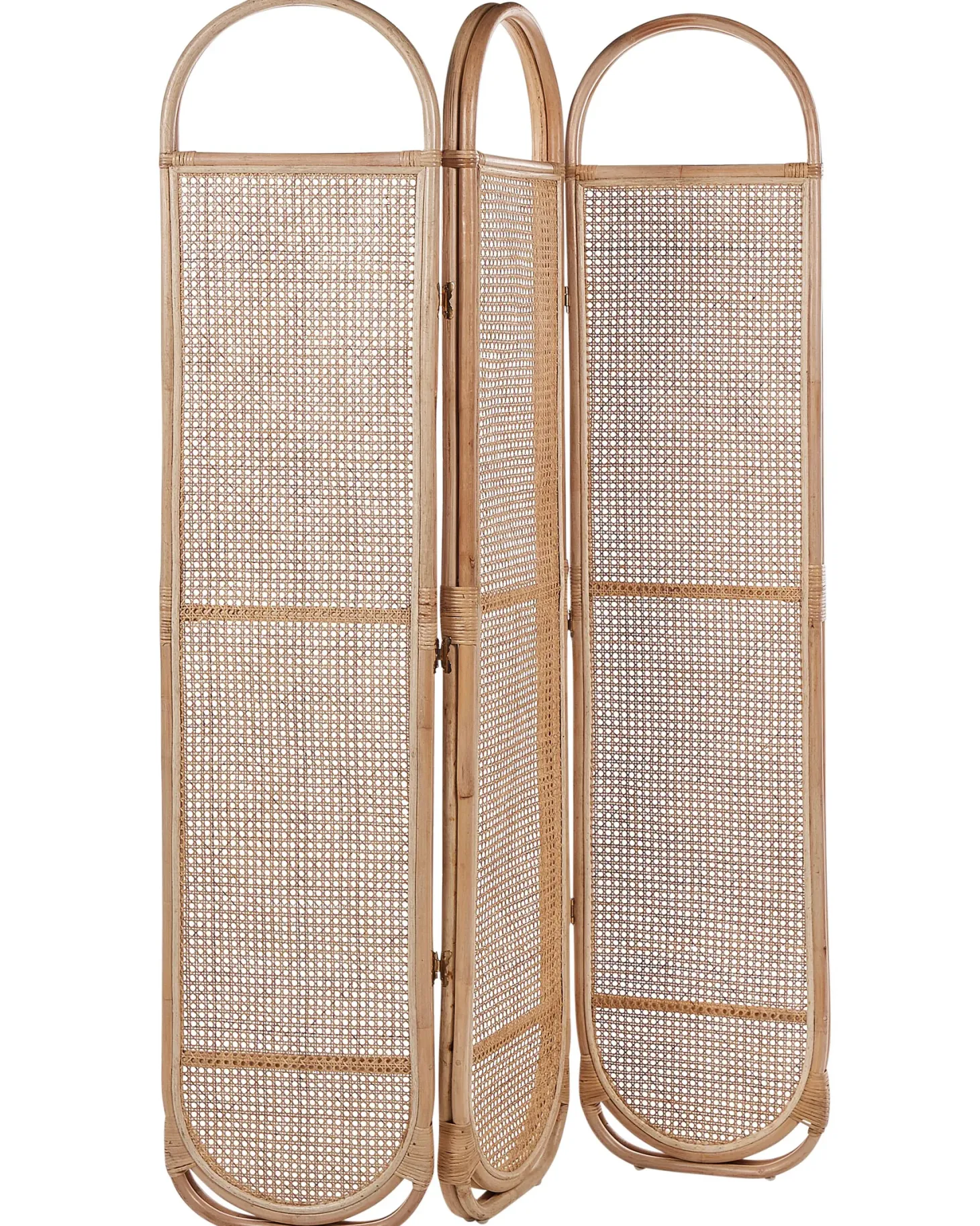 3-panelowy parawan pokojowy CORTONA Jasnobrązowy 118 cm 180 cm
