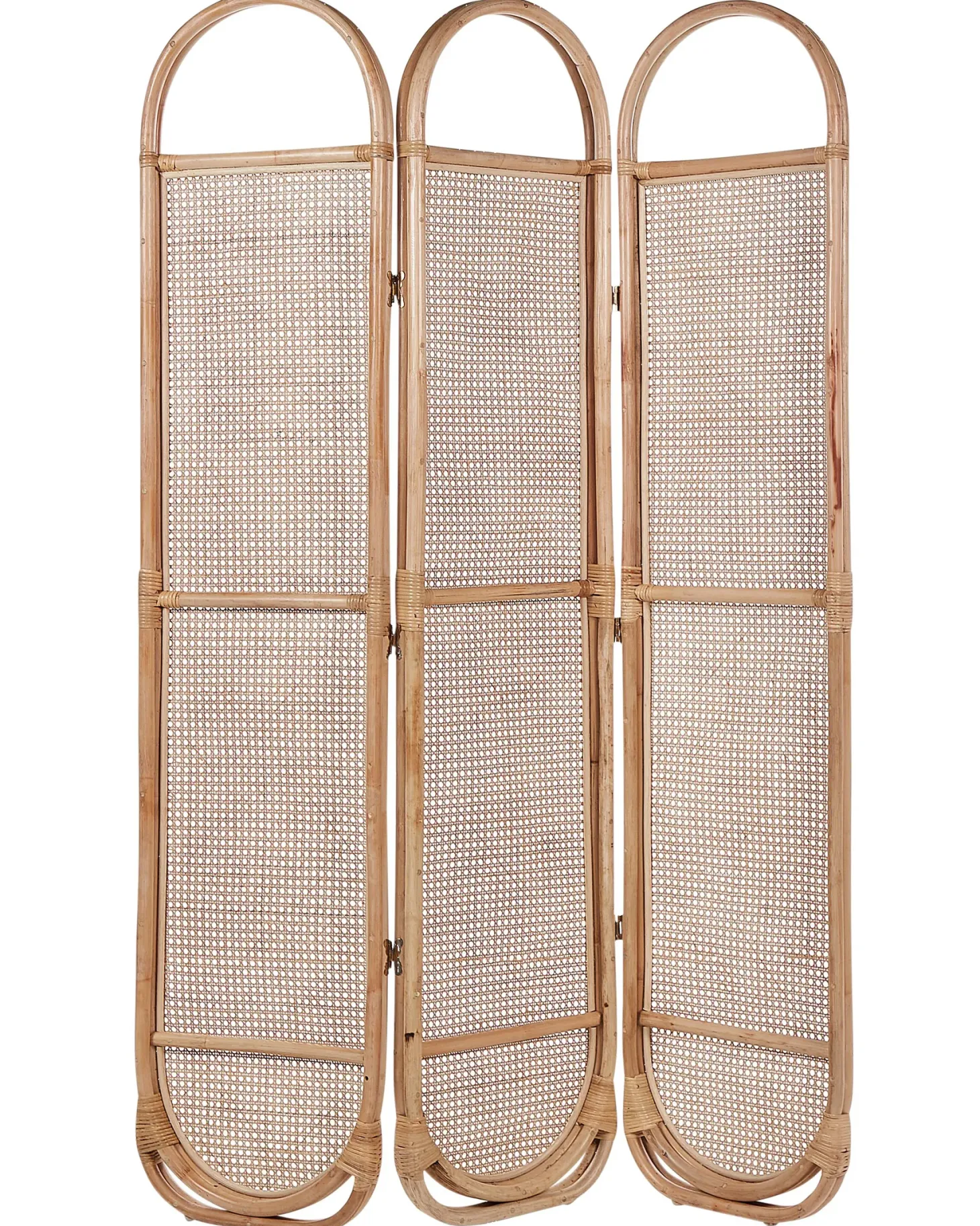 3-panelowy parawan pokojowy CORTONA Jasnobrązowy 118 cm 180 cm