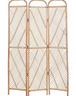3-panelowy parawan pokojowy COSENZA Jasnobrązowy 106 cm 180 cm