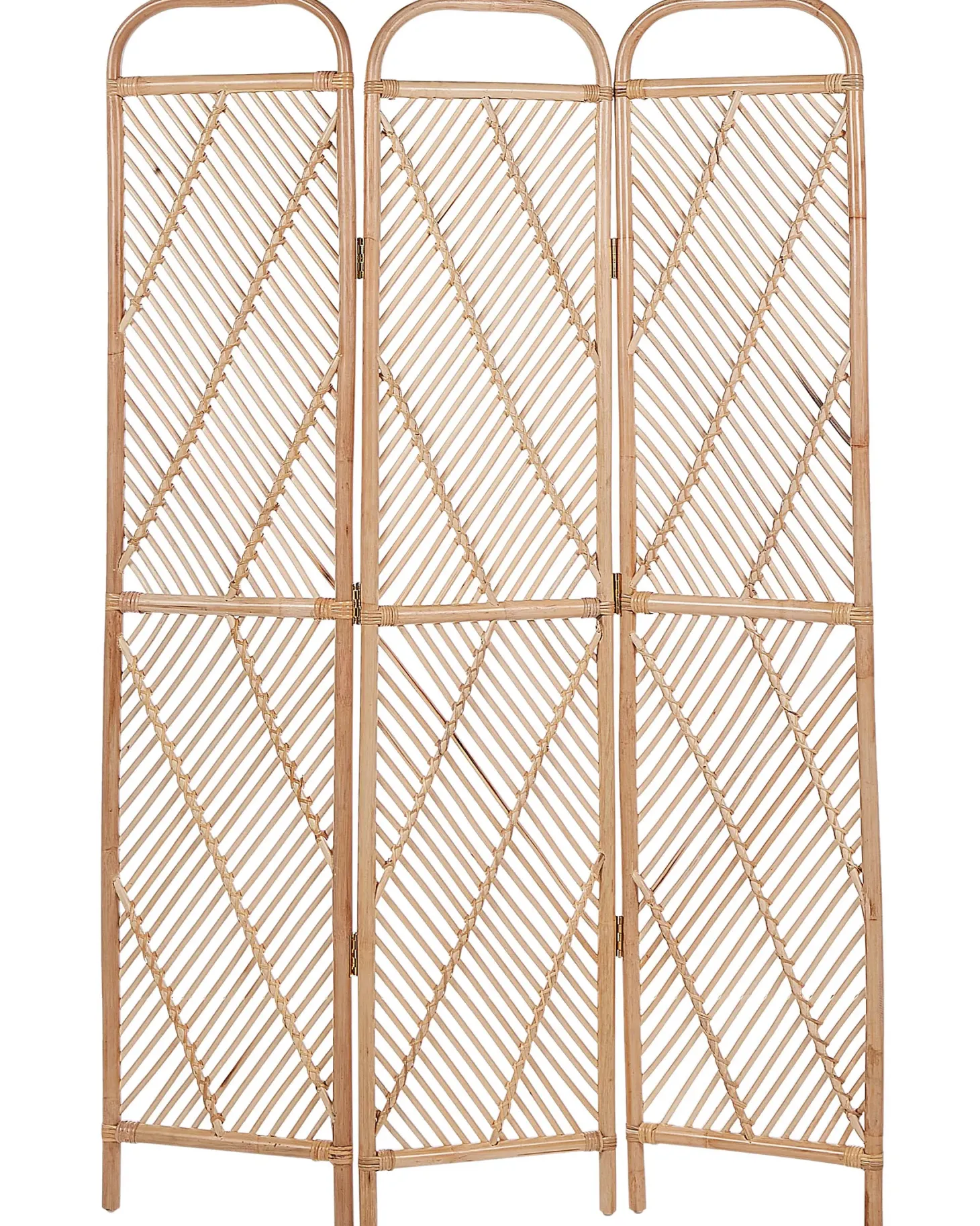3-panelowy parawan pokojowy COSENZA Jasnobrązowy 106 cm 180 cm