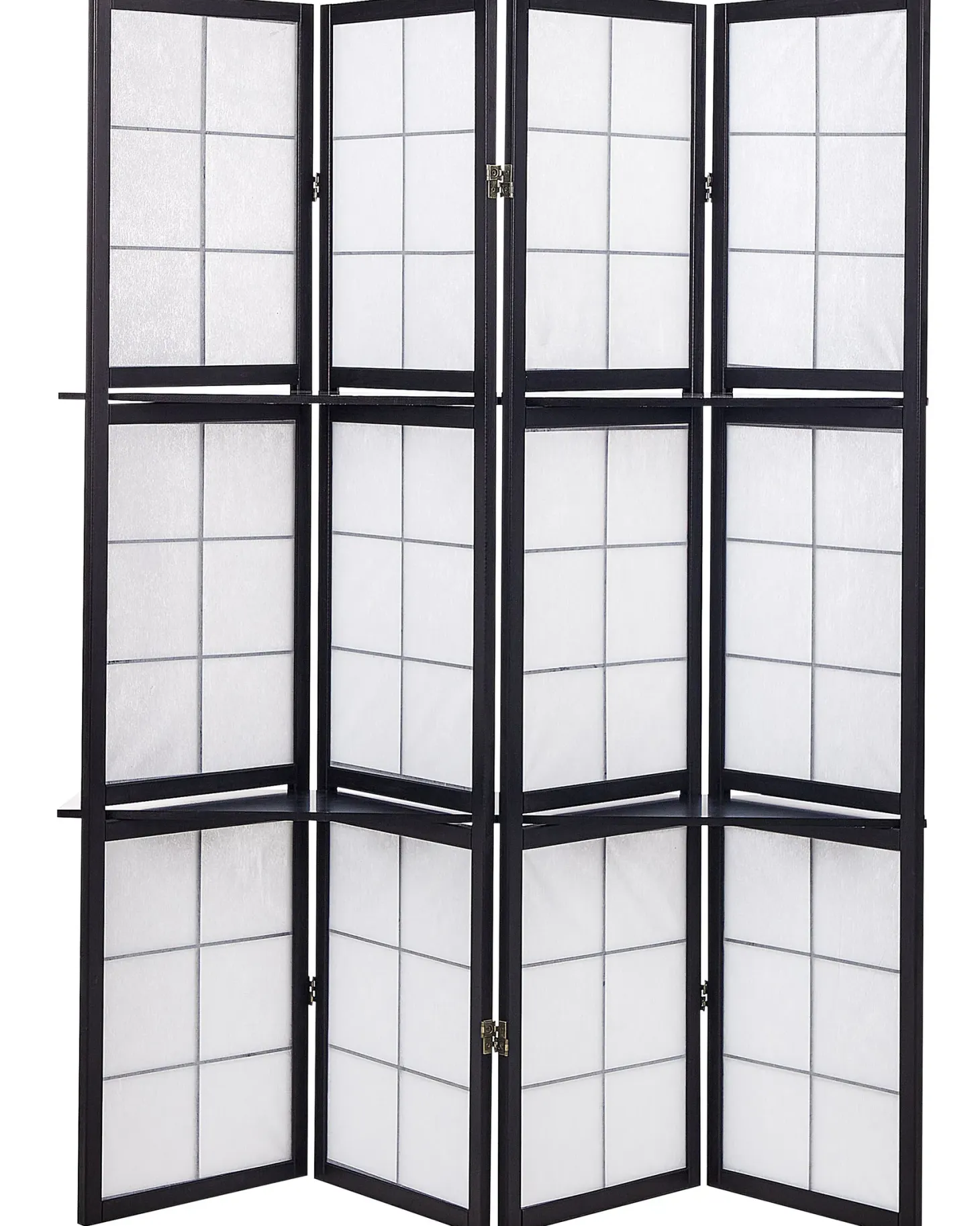 4-panelowy parawan pokojowy GOMAGOI Czarny 120 cm 170 cm