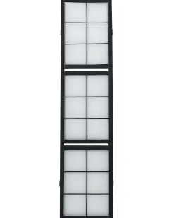 4-panelowy parawan pokojowy GOMAGOI Czarny 120 cm 170 cm