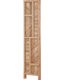 3-panelowy parawan pokojowy LAMEZIA Jasnobrązowy 117 cm 180 cm