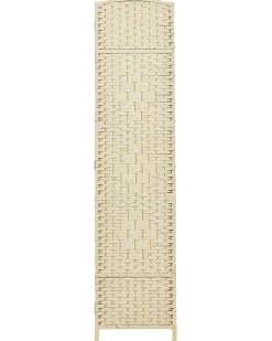 4-panelowy parawan pokojowy LAPPAGO Jasnobeżowy 163 cm 170 cm