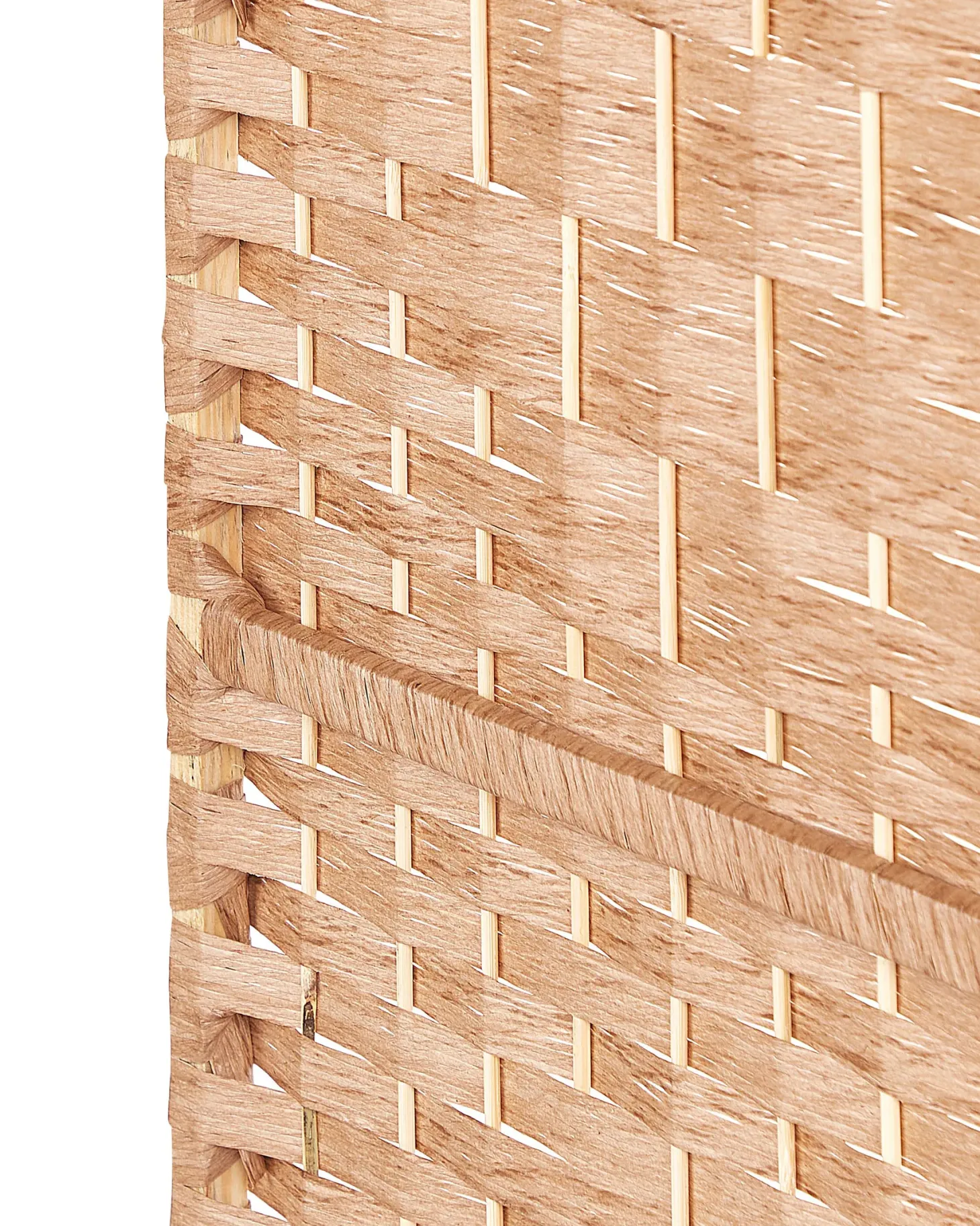 4-panelowy parawan pokojowy LAPPAGO Naturalny 163 cm 170 cm