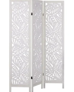 3-panelowy parawan pokojowy MELAGO Biały 122 cm 170 cm