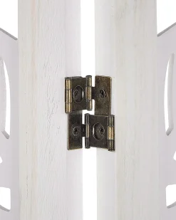 3-panelowy parawan pokojowy MELAGO Biały 122 cm 170 cm
