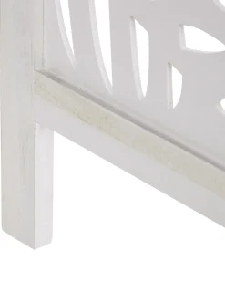 3-panelowy parawan pokojowy MELAGO Biały 122 cm 170 cm