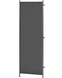 5-panelowy parawan pokojowy NARNI Czarny 270 cm 170 cm