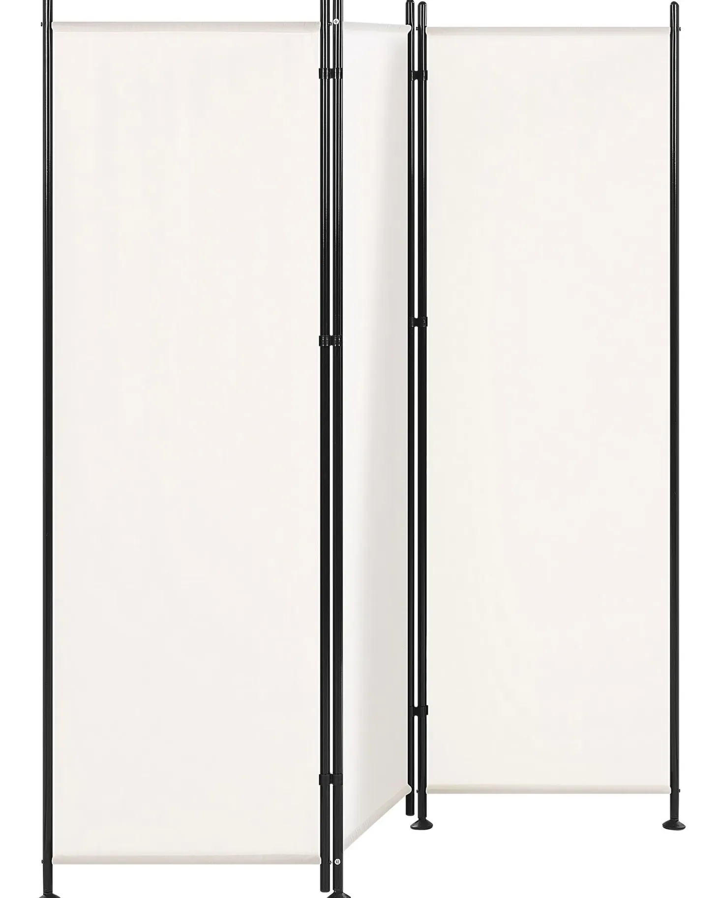3-panelowy parawan pokojowy NARNI Biały 160 cm 170 cm