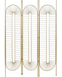 3-panelowy parawan pokojowy NOALE Złoty 135 cm 170 cm