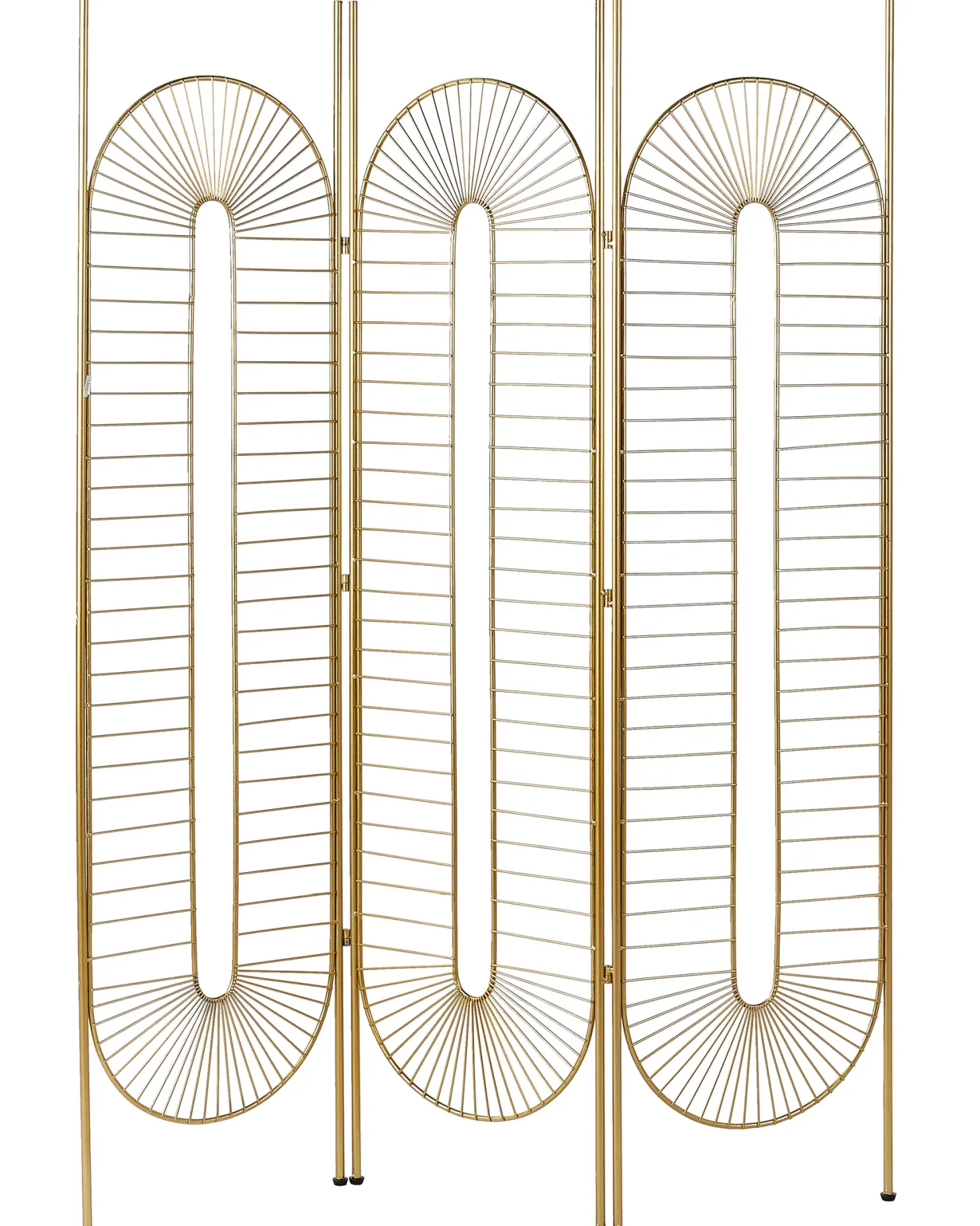 3-panelowy parawan pokojowy NOALE Złoty 135 cm 170 cm