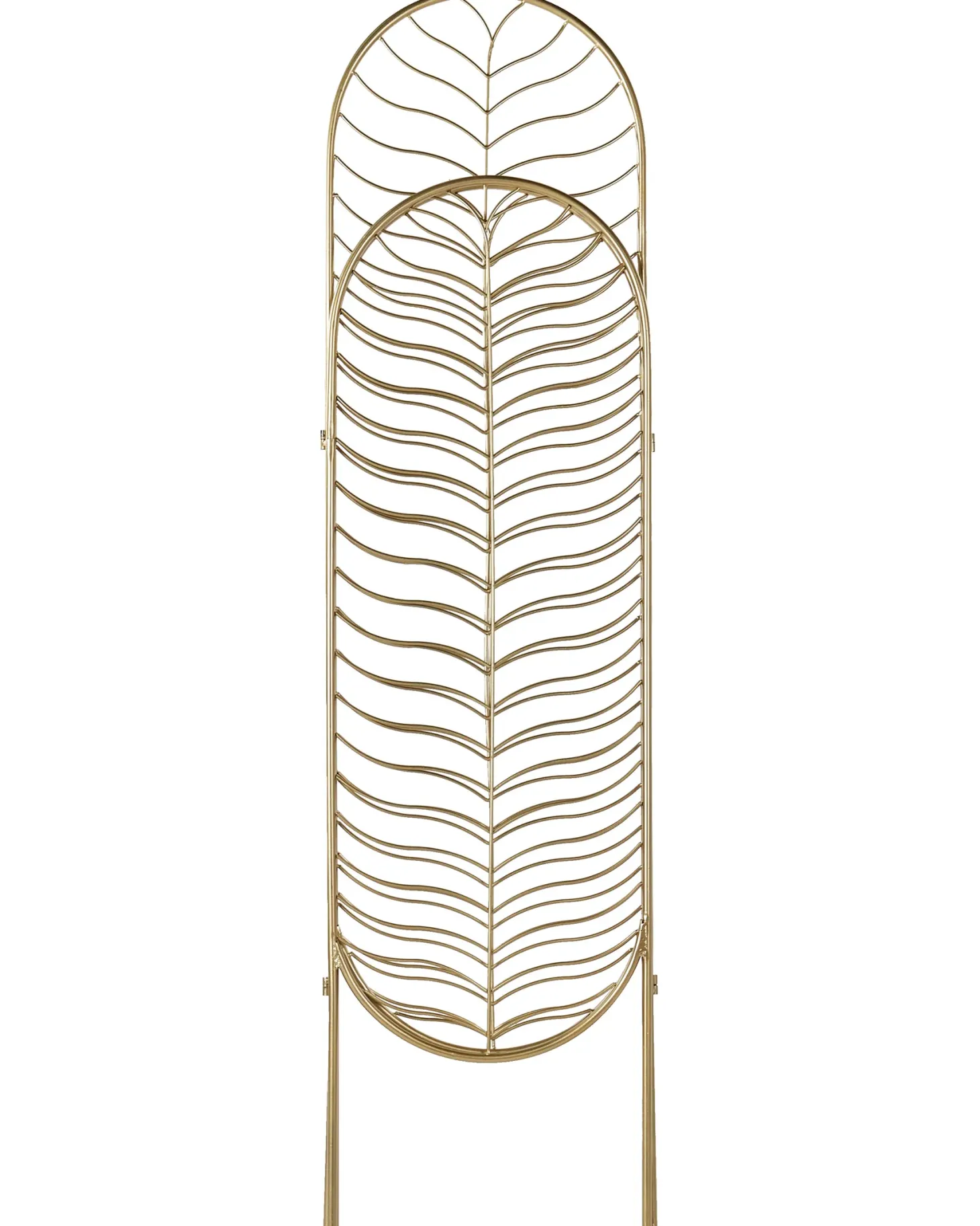 3-panelowy parawan pokojowy PESCIA Złoty 120 cm 160 cm