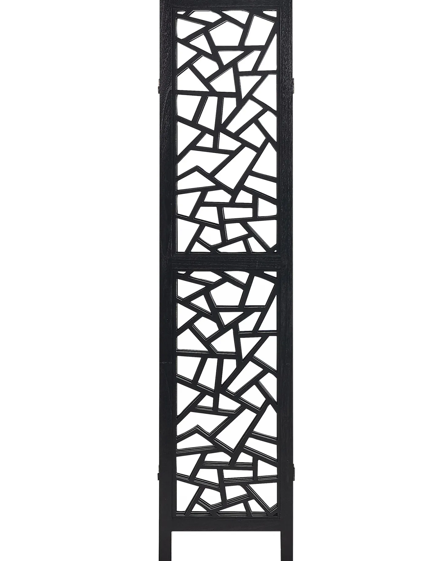 4-panelowy parawan pokojowy PIANLARGO Czarny 163 cm 170 cm