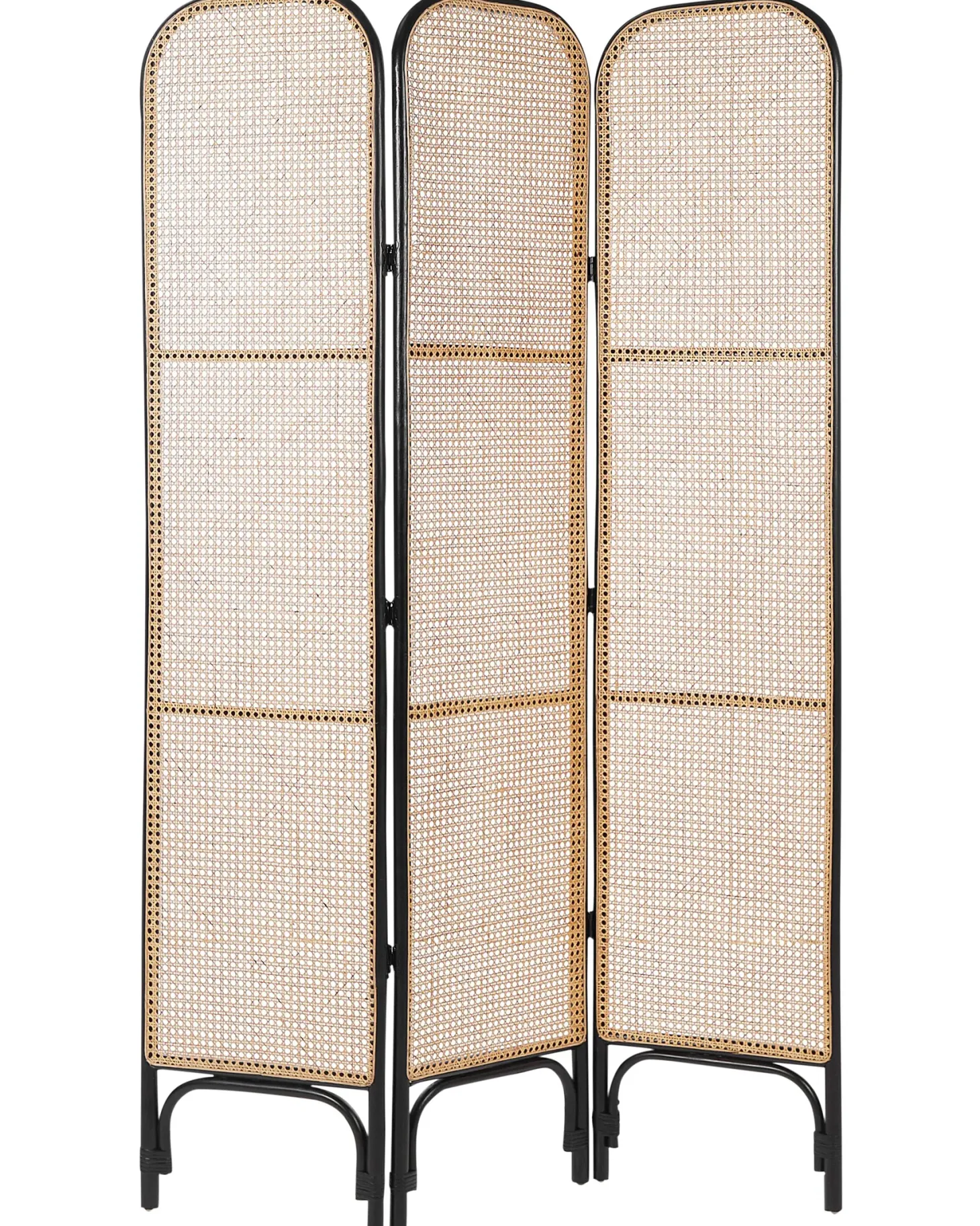 3-panelowy parawan pokojowy POTENZA Jasnobrązowy 105 cm 180 cm