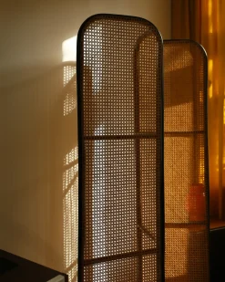3-panelowy parawan pokojowy POTENZA Jasnobrązowy 105 cm 180 cm
