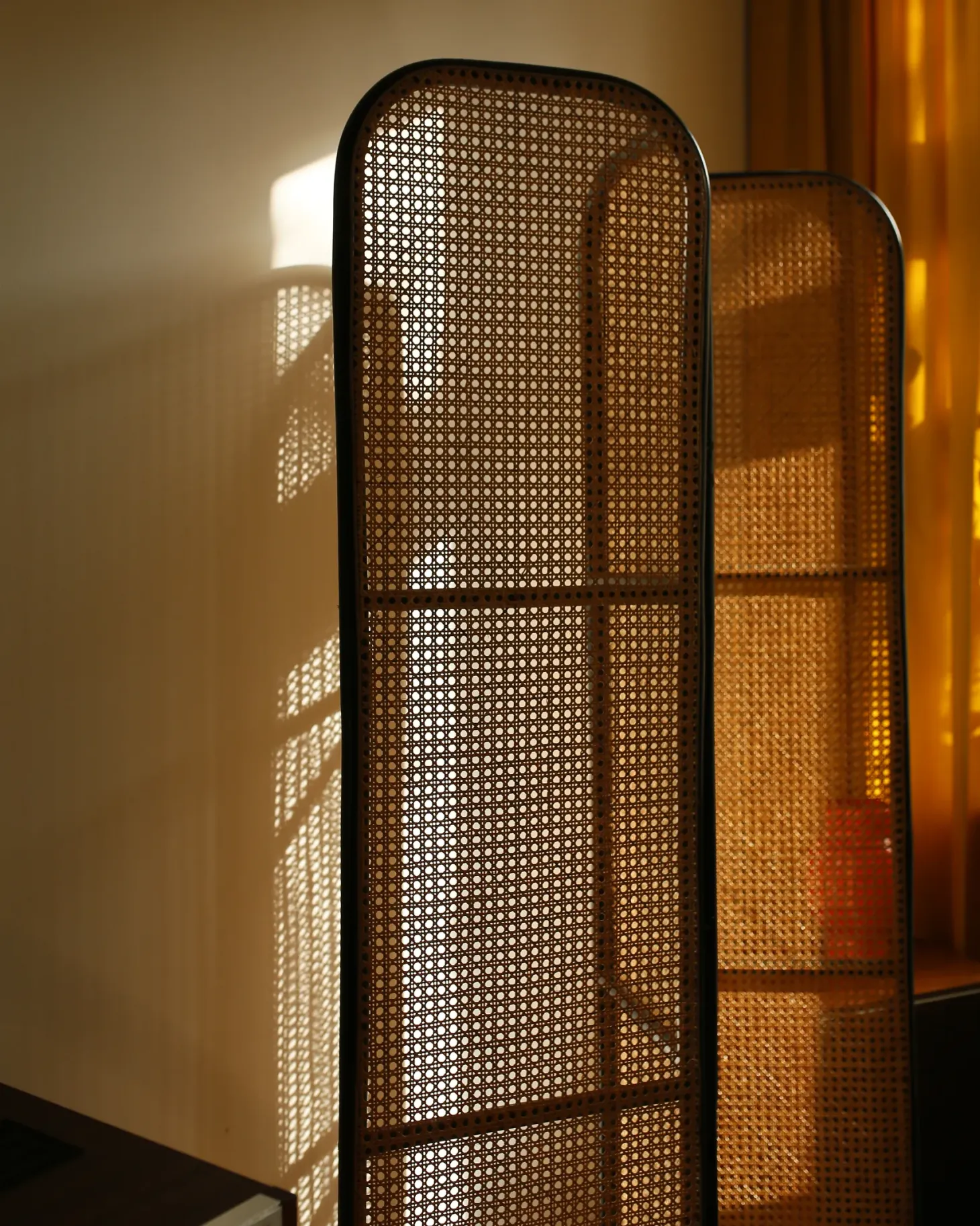 3-panelowy parawan pokojowy POTENZA Jasnobrązowy 105 cm 180 cm