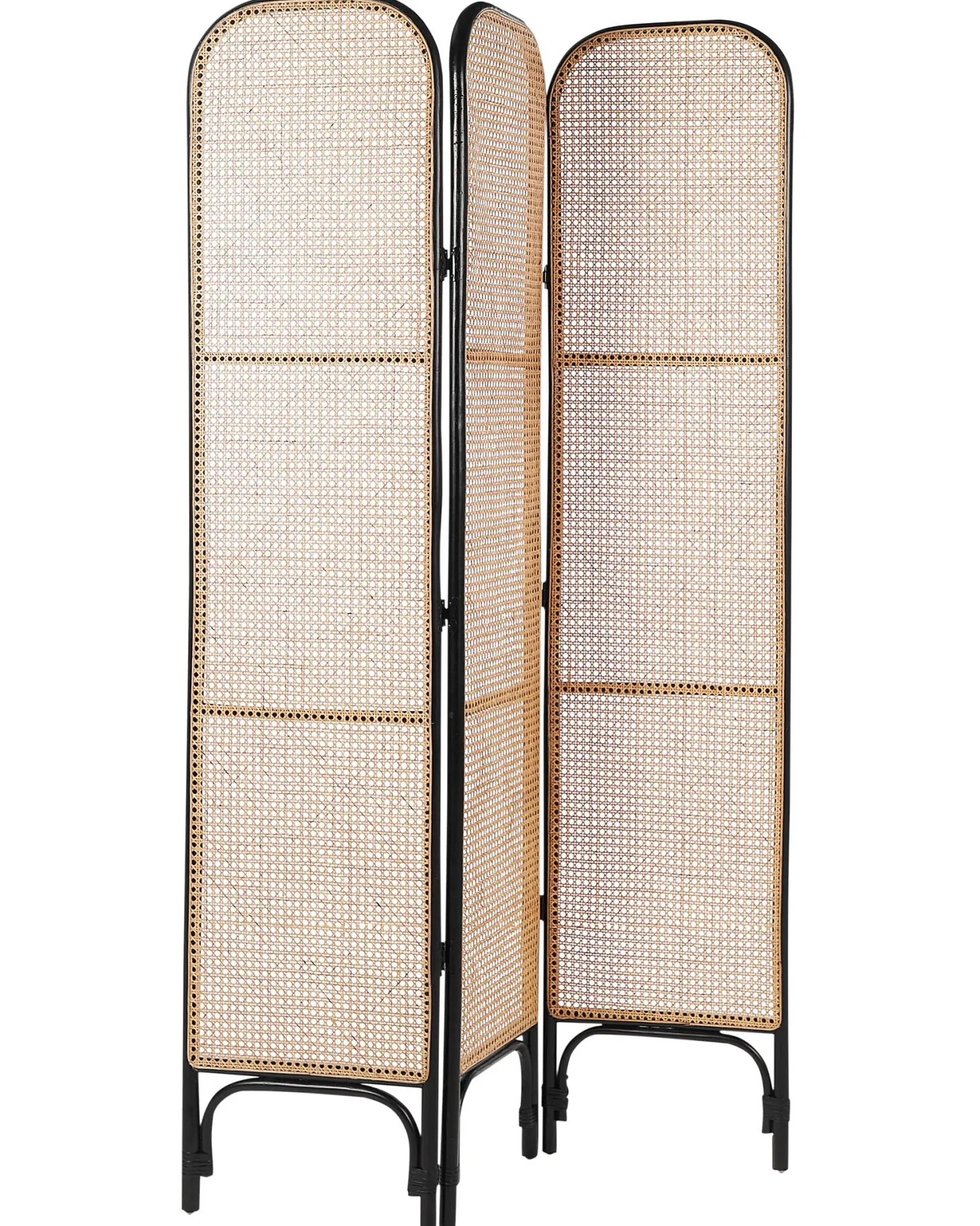 3-panelowy parawan pokojowy POTENZA Jasnobrązowy 105 cm 180 cm