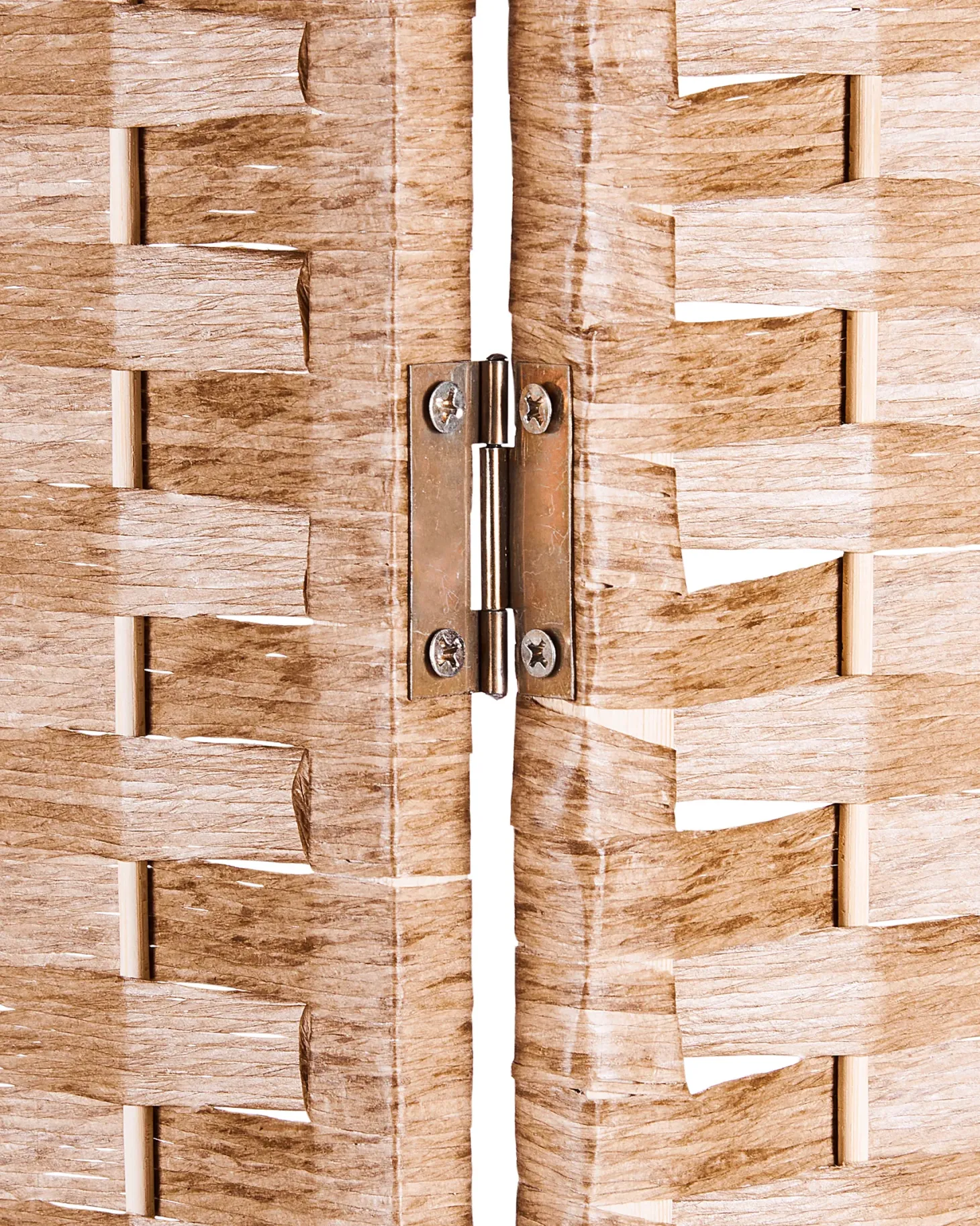 4-panelowy parawan pokojowy TRAFOI Brązowy 158 cm 170 cm