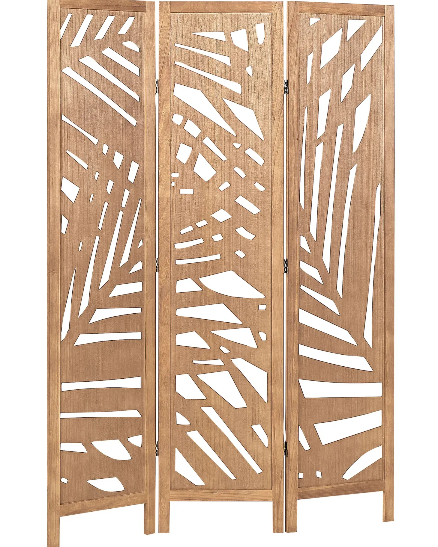 3-panelowy parawan pokojowy VERNAGO Jasnobrązowy 122 cm 170 cm