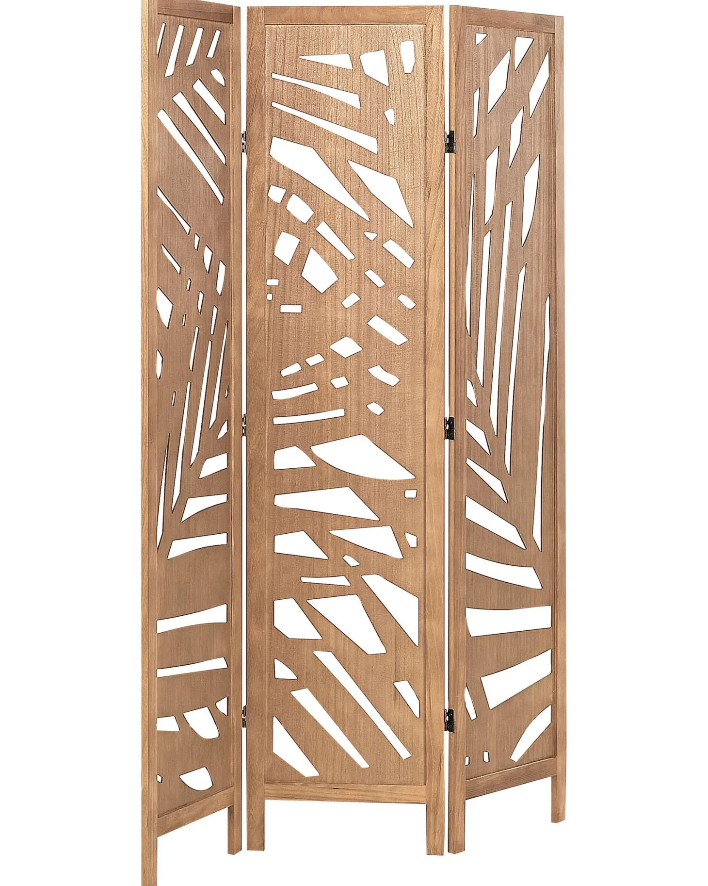 3-panelowy parawan pokojowy VERNAGO Jasnobrązowy 122 cm 170 cm