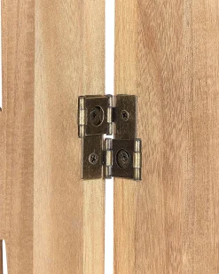 3-panelowy parawan pokojowy VERNAGO Jasnobrązowy 122 cm 170 cm