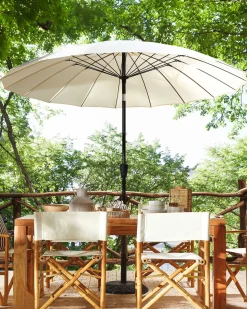 Parasol ogrodowy 255 cm BAIA Jasnobeżowy