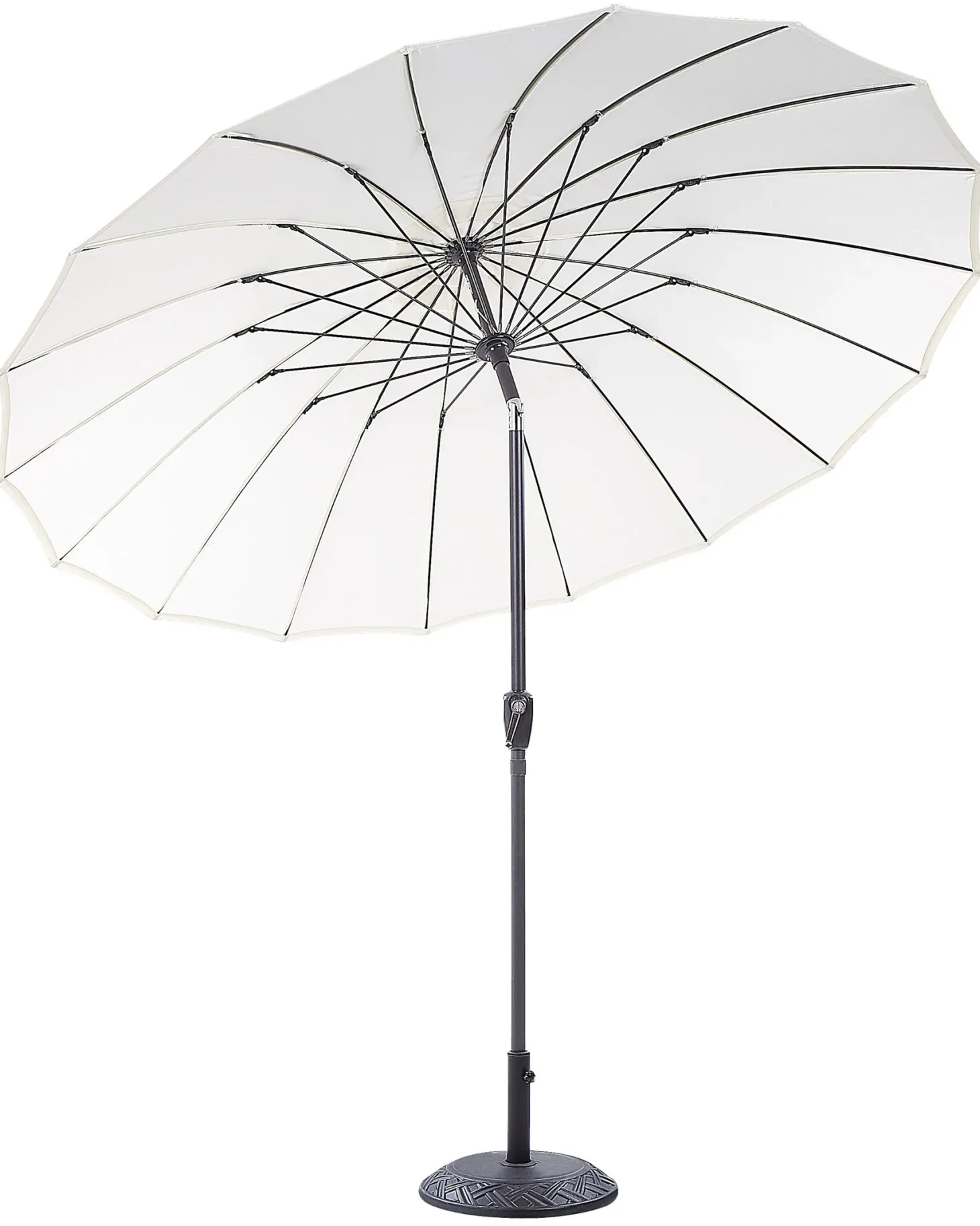 Parasol ogrodowy 255 cm BAIA Jasnobeżowy