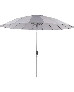 Parasol ogrodowy 255 cm BAIA Jasnoszary